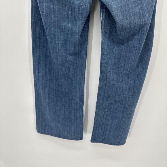 7 For All Mankind Relaxed Zip Fly Straight Leg Size 34 Blue Jeans Mens - Picture 8 of 12